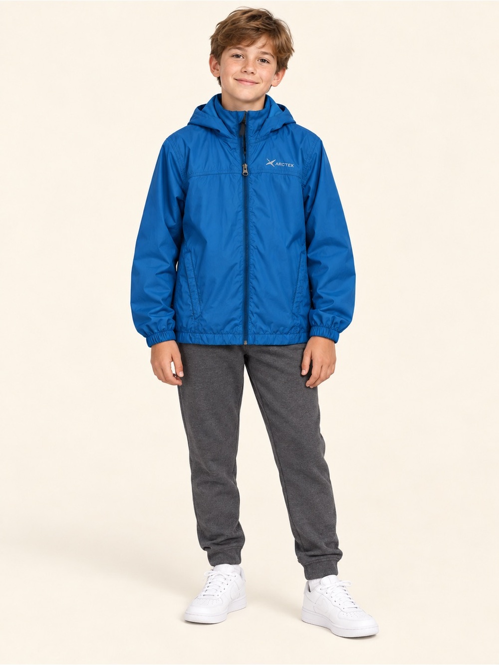 Arctix Kids Royal Blue Hooded Rain Jacket